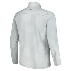 Tampa Bay Buccaneers Delray Frond IslandZone Half-Zip Sweatshirt - Gray discount