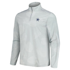 Dallas Cowboys Delray Frond IslandZone Half-Zip Sweatshirt - Gray sale