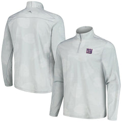 New York Giants Delray Frond IslandZone Half-Zip Sweatshirt - Gray discount
