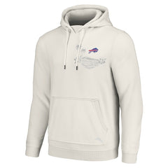 Buffalo Bills Home Game Pullover Hoodie - White sale
