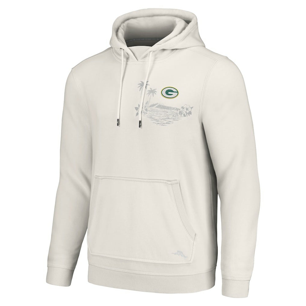 Green Bay Packers Home Game Pullover Hoodie - White cheap