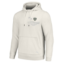 Las Vegas Raiders Home Game Pullover Hoodie - White for sale