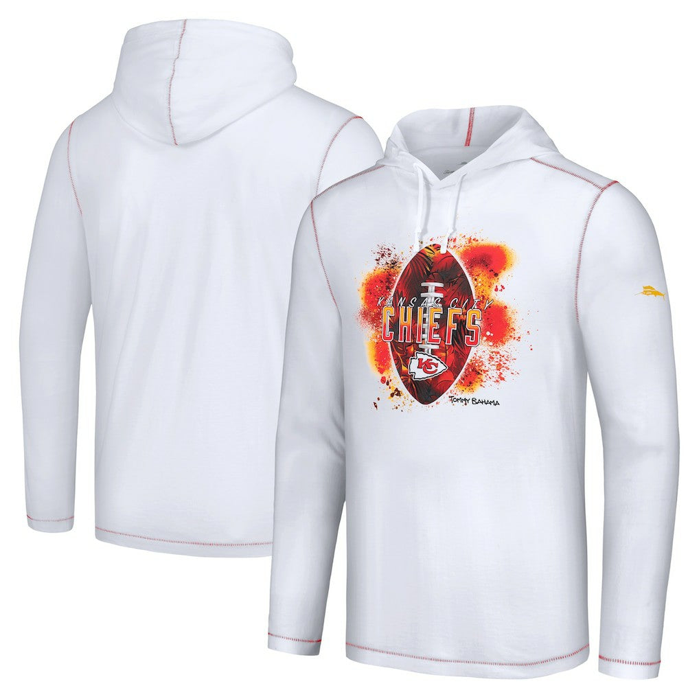 Kansas City Chiefs Graffiti Touchdown Pullover Hoodie - White on sale