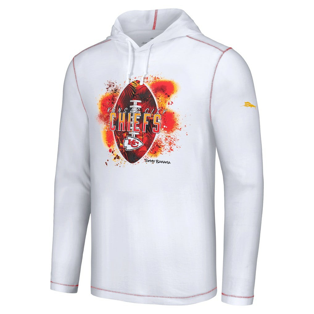 Kansas City Chiefs Graffiti Touchdown Pullover Hoodie - White on sale