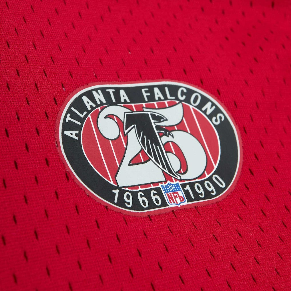 Deion Sanders Atlanta Falcons Retired Player Name & Number Mesh Top - Red on sale