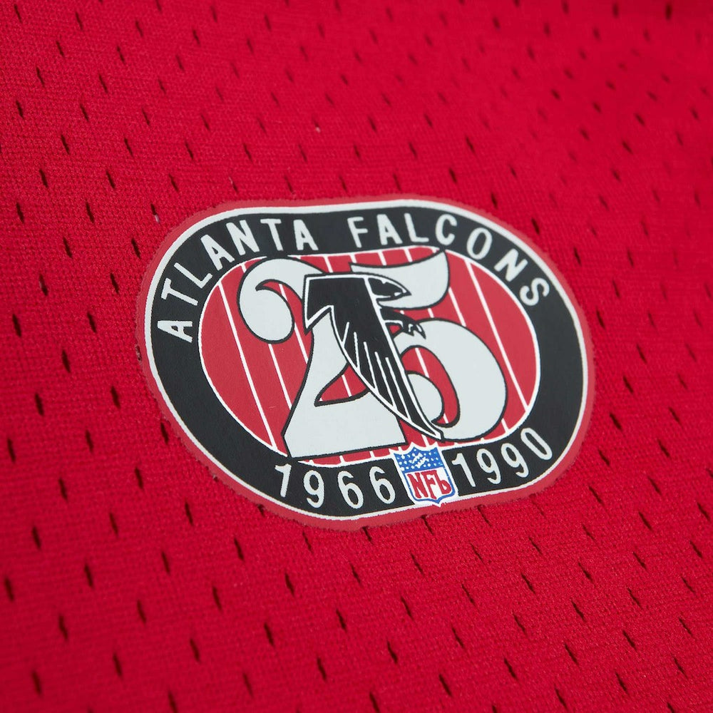 Deion Sanders Atlanta Falcons Retired Player Name & Number Mesh Top - Red on sale