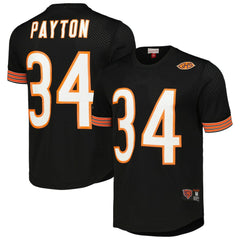 Walter Payton Chicago Bears Retired Player Name & Number Mesh Top - Black discount