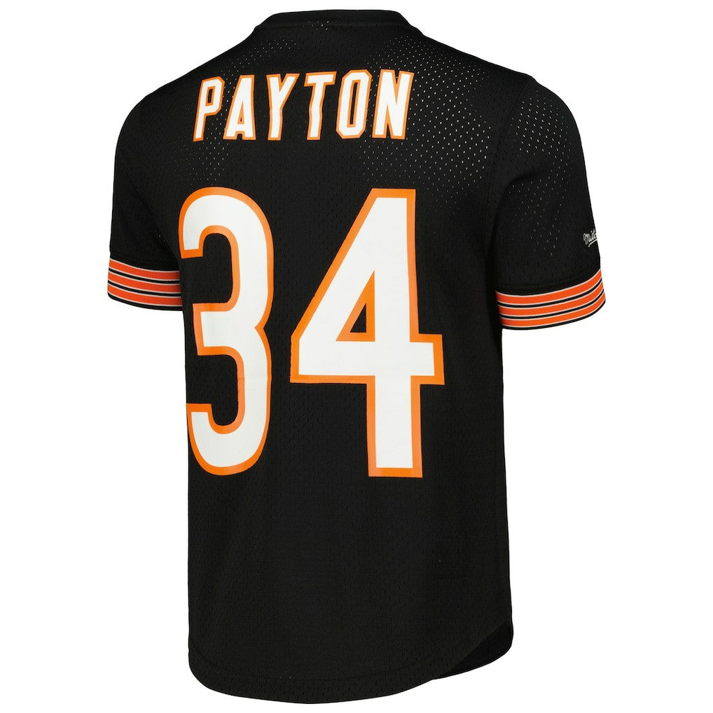 Walter Payton Chicago Bears Retired Player Name & Number Mesh Top - Black discount