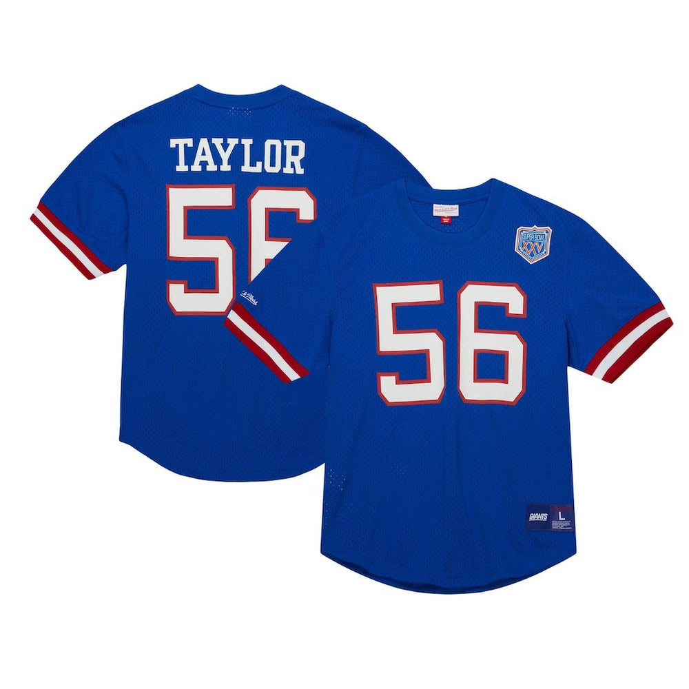 Lawrence Taylor New York Giants Retired Player Name & Number Mesh Top - Royal sale