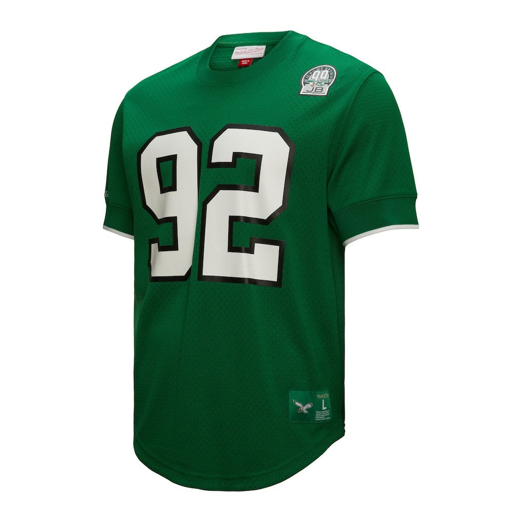 Reggie White Philadelphia Eagles Retired Player Name & Number Mesh Top - Kelly Green cheap