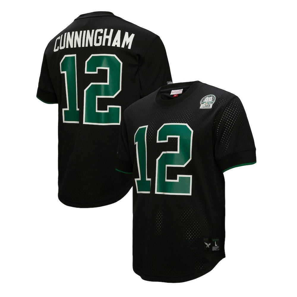Randall Cunningham Philadelphia Eagles Retired Player Name & Number Mesh Top - Black online