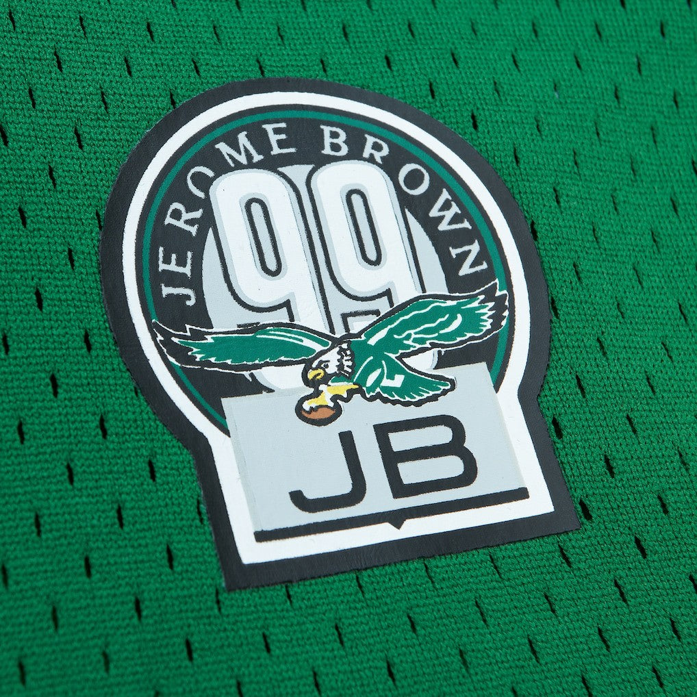 Randall Cunningham Philadelphia Eagles Retired Player Name & Number Mesh Top - Kelly Green sale