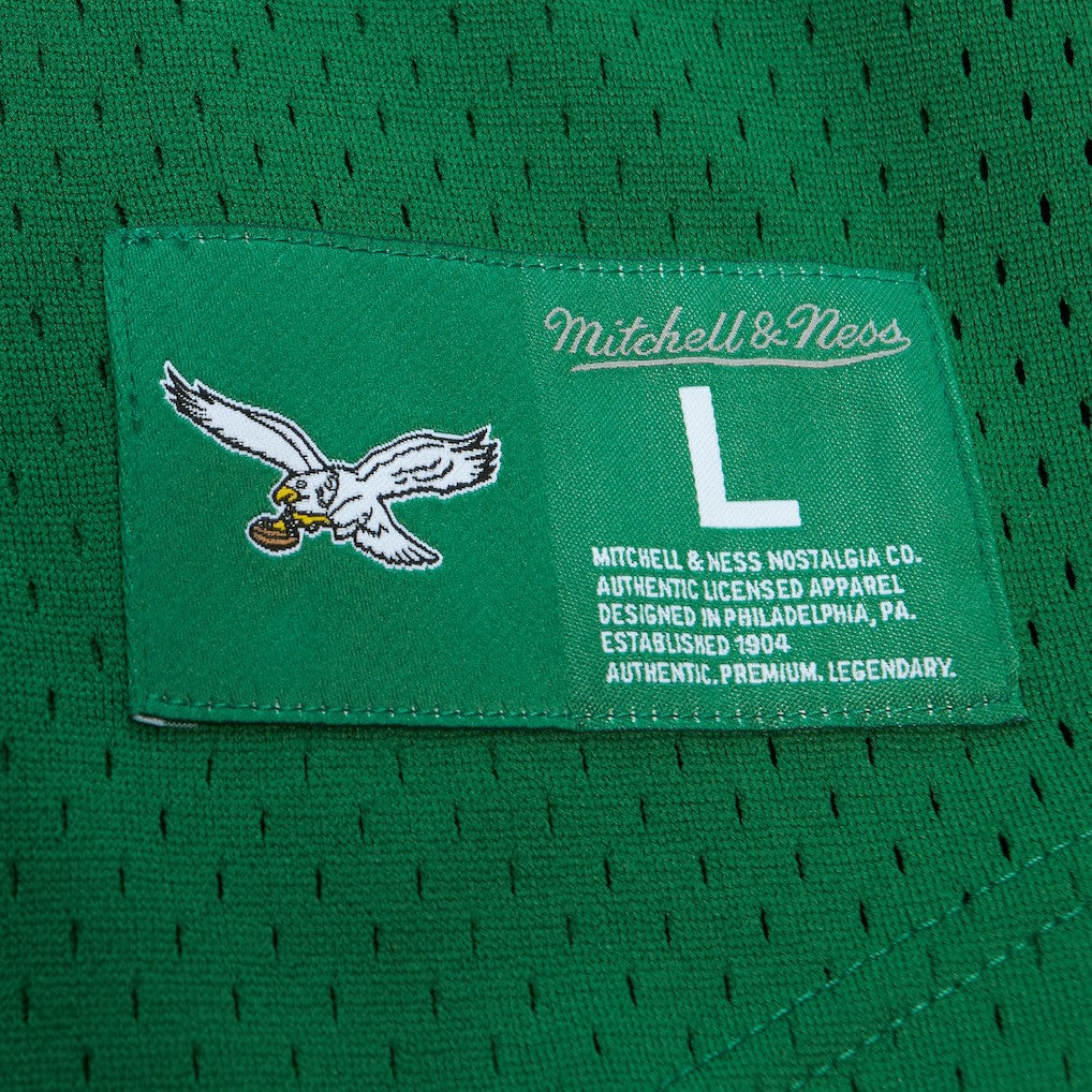 Randall Cunningham Philadelphia Eagles Retired Player Name & Number Mesh Top - Kelly Green sale