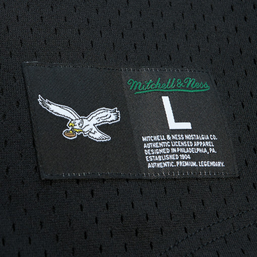 Reggie White Philadelphia Eagles Retired Player Name & Number Mesh Top - Black on sale