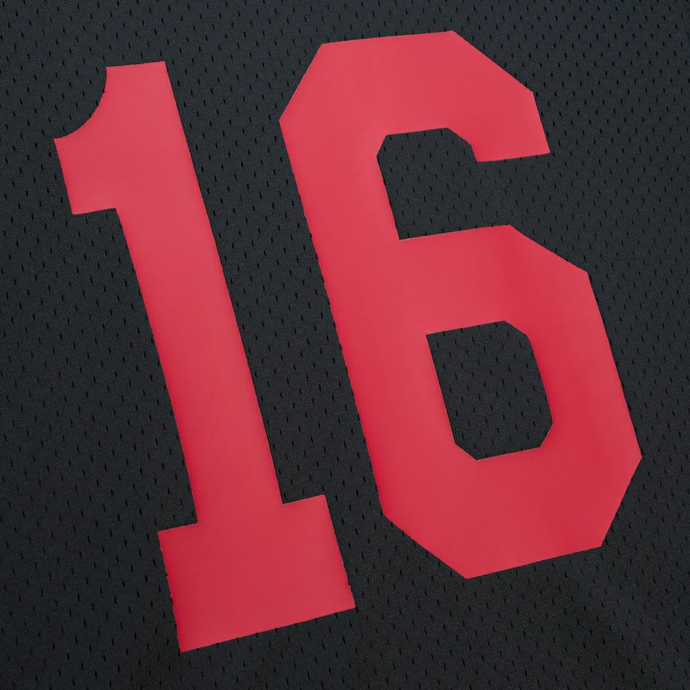Joe Montana San Francisco 49ers Retired Player Name & Number Mesh Top - Black for sale