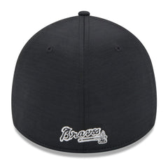 Atlanta Braves 2024 Clubhouse 39THIRTY Flex Hat Black