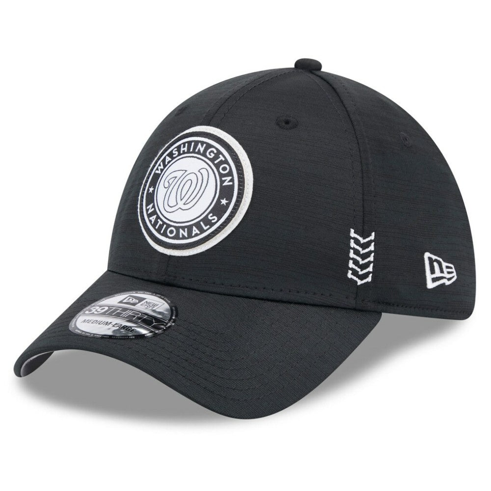 Washington Nationals 2024 Clubhouse 39THIRTY Flex Hat Black