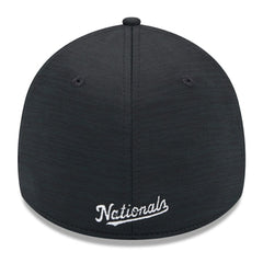 Washington Nationals 2024 Clubhouse 39THIRTY Flex Hat Black
