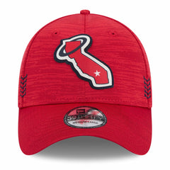 Los Angeles Angels 2024 Clubhouse 39THIRTY Flex Hat Red