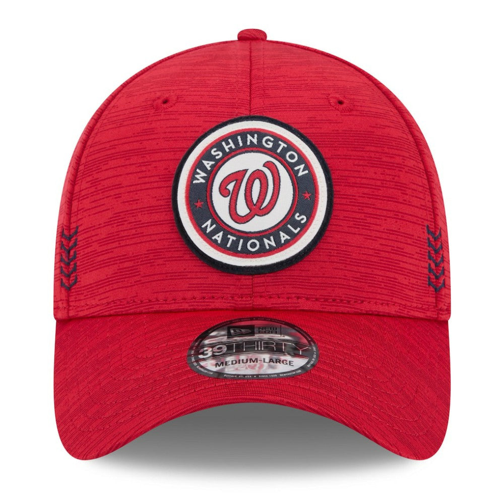 Washington Nationals 2024 Clubhouse 39THIRTY Flex Hat Red