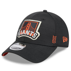 San Francisco Giants 2024 Clubhouse 9FORTY Adjustable Hat Black