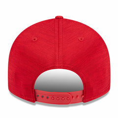 Los Angeles Angels 2024 Clubhouse Low Profile 9FIFTY Snapback Hat Red