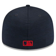Atlanta Braves 2024 Clubhouse Low Profile 59FIFTY Fitted Hat Navy