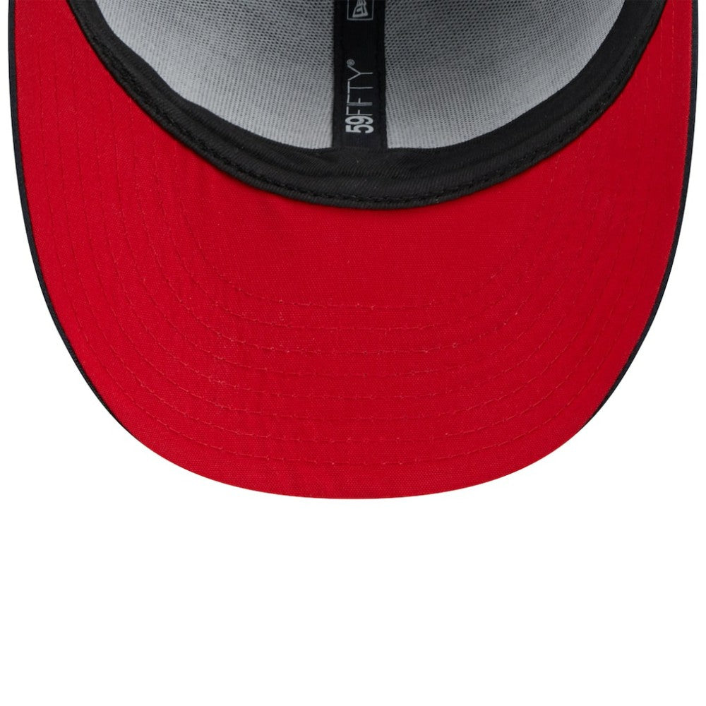 Atlanta Braves 2024 Clubhouse Low Profile 59FIFTY Fitted Hat Navy