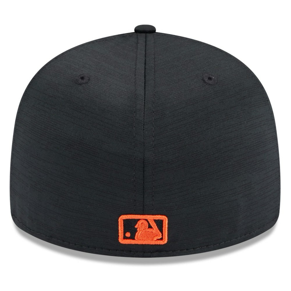 Baltimore Orioles 2024 Clubhouse Low Profile 59FIFTY Fitted Hat Black
