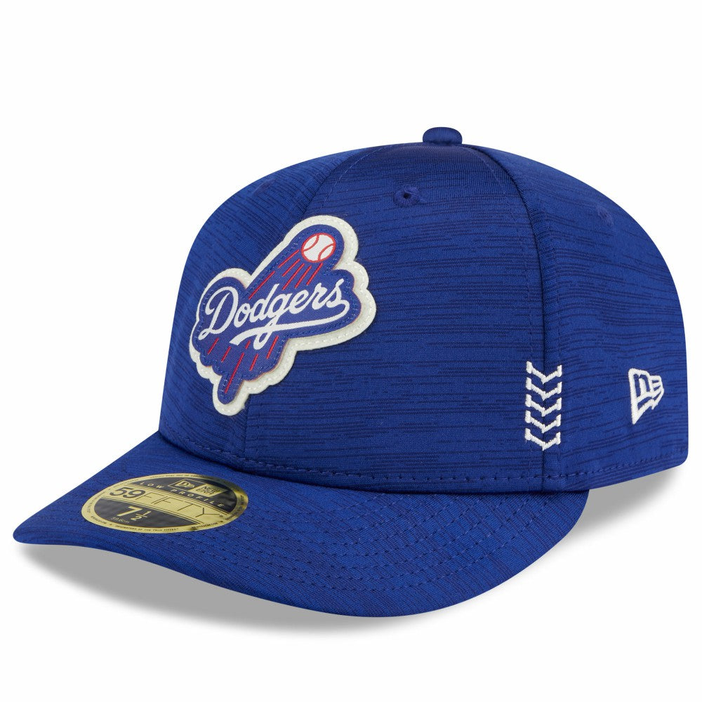 Los Angeles Dodgers 2024 Clubhouse Low Profile 59FIFTY Fitted Hat Royal