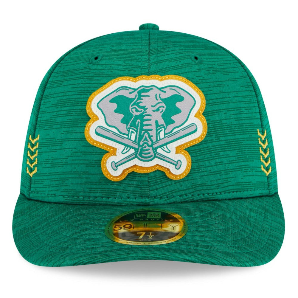 Athletics 2024 Clubhouse Low Profile 59FIFTY Fitted Hat Green