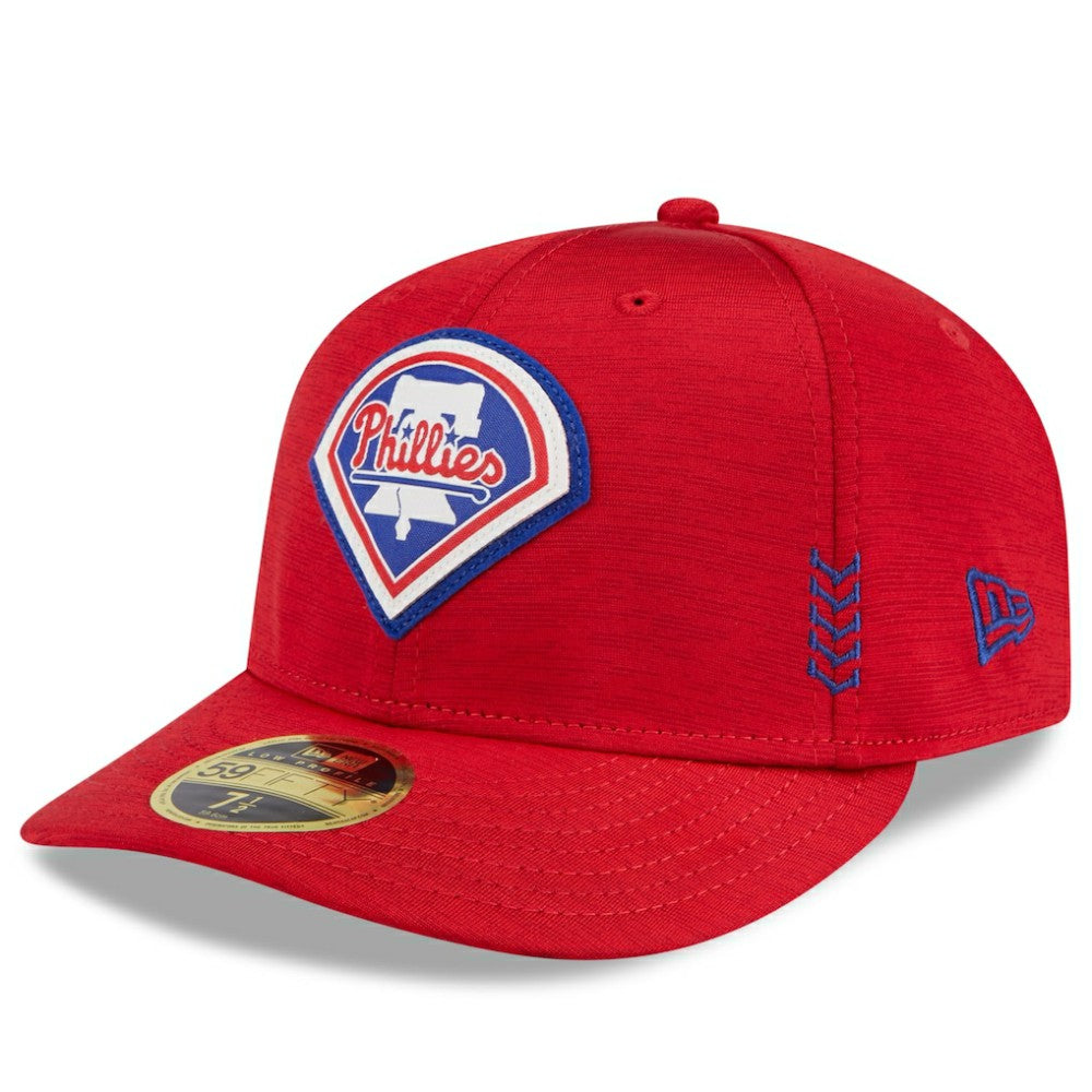 Philadelphia Phillies 2024 Clubhouse Low Profile 59FIFTY Fitted Hat Red
