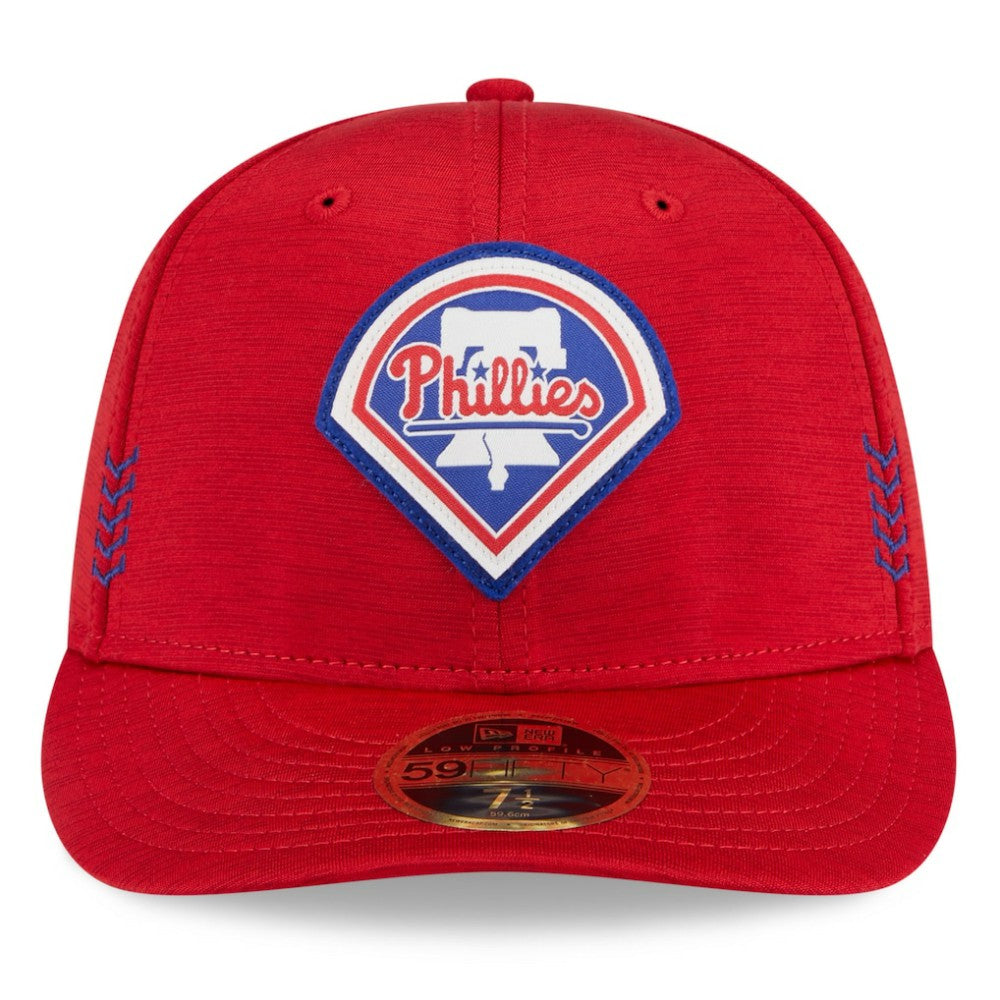 Philadelphia Phillies 2024 Clubhouse Low Profile 59FIFTY Fitted Hat Red