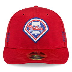 Philadelphia Phillies 2024 Clubhouse Low Profile 59FIFTY Fitted Hat Red
