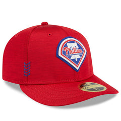 Philadelphia Phillies 2024 Clubhouse Low Profile 59FIFTY Fitted Hat Red