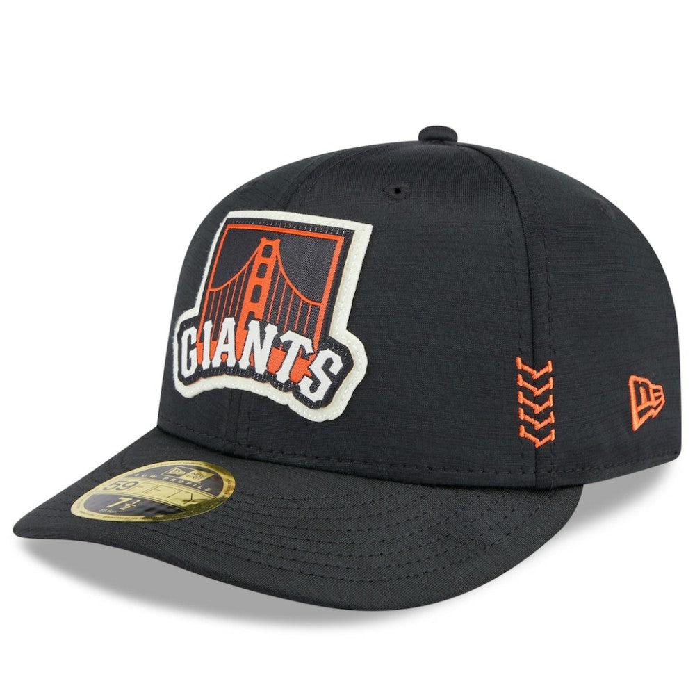 San Francisco Giants 2024 Clubhouse Low Profile 59FIFTY Fitted Hat Black