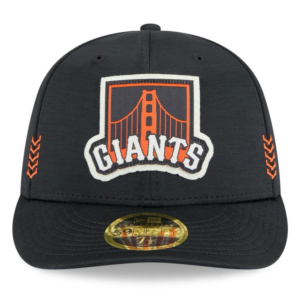 San Francisco Giants 2024 Clubhouse Low Profile 59FIFTY Fitted Hat Black