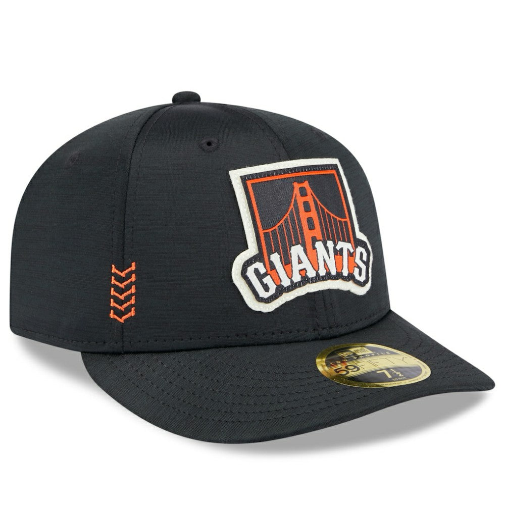 San Francisco Giants 2024 Clubhouse Low Profile 59FIFTY Fitted Hat Black