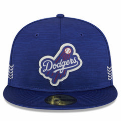 Los Angeles Dodgers 2024 Clubhouse 59FIFTY Fitted Hat Royal