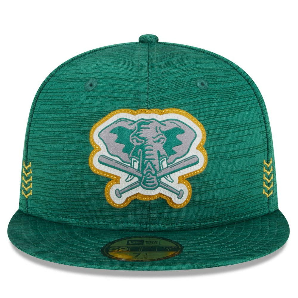 Athletics 2024 Clubhouse 59FIFTY Fitted Hat Green