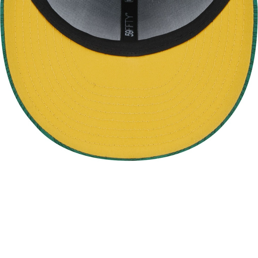 Athletics 2024 Clubhouse 59FIFTY Fitted Hat Green