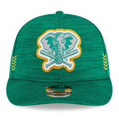 Athletics 2024 Clubhouse Low Profile 9FIFTY Snapback Hat Green