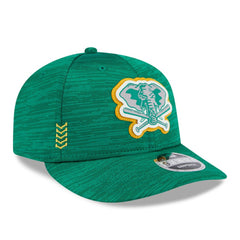 Athletics 2024 Clubhouse Low Profile 9FIFTY Snapback Hat Green