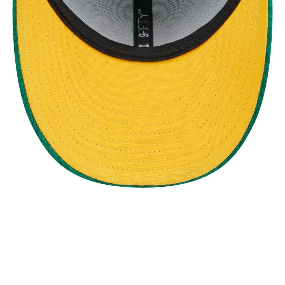 Athletics 2024 Clubhouse Low Profile 9FIFTY Snapback Hat Green
