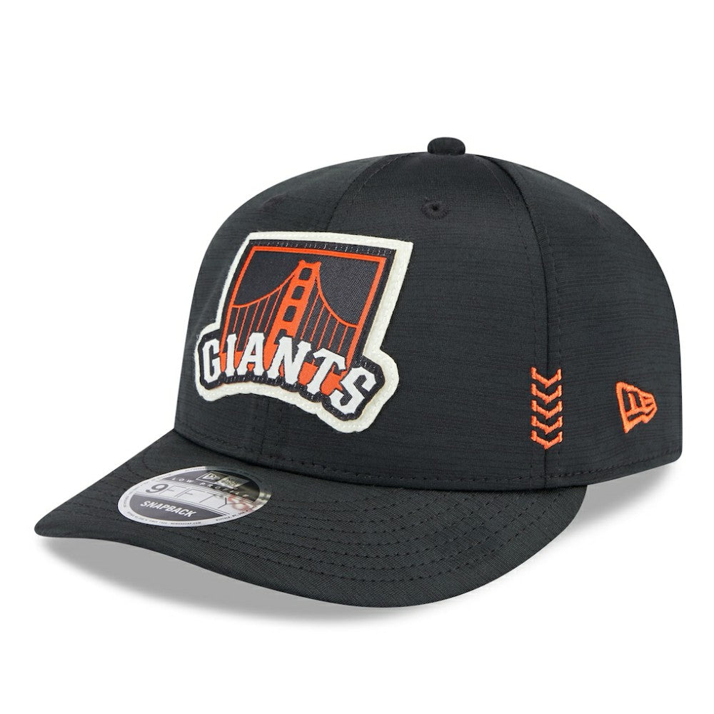 San Francisco Giants 2024 Clubhouse Low Profile 9FIFTY Snapback Hat Black