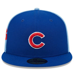 Chicago Cubs Gameday Sideswipe 59FIFTY Fitted Hat Royal/Light Blue