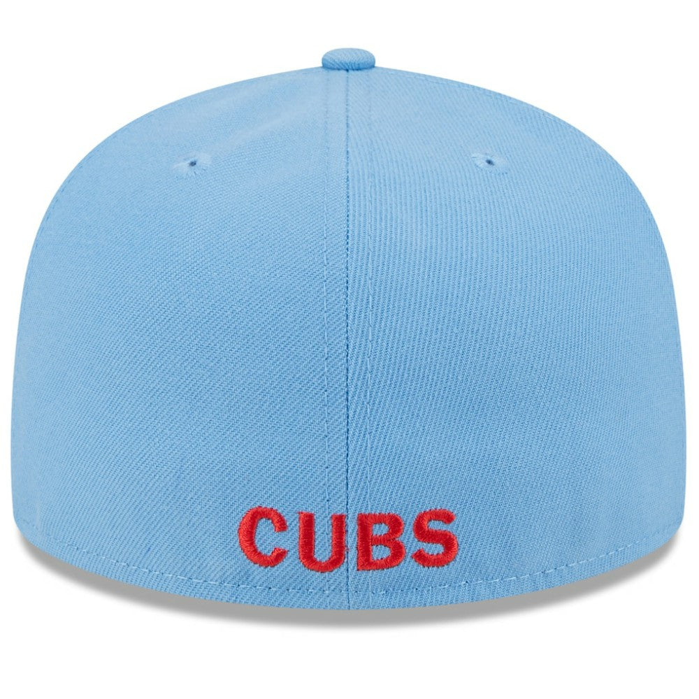 Chicago Cubs Gameday Sideswipe 59FIFTY Fitted Hat Royal/Light Blue