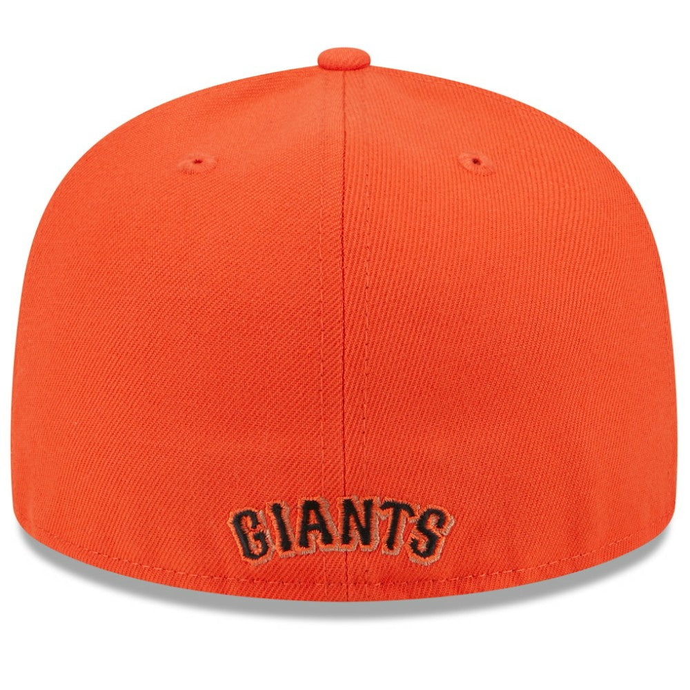 San Francisco Giants Gameday Sideswipe 59FIFTY Fitted Hat Black/Orange