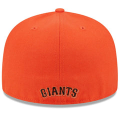 San Francisco Giants Gameday Sideswipe 59FIFTY Fitted Hat Black/Orange