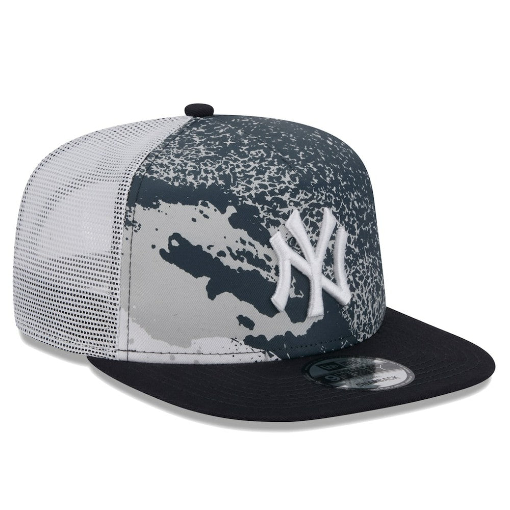 New York Yankees Court Sport 9FIFTY Snapback Hat Navy